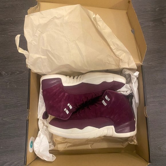 Bordeaux Air Jordan 12 Retro Mens Size 12 US - Picture 2 of 6